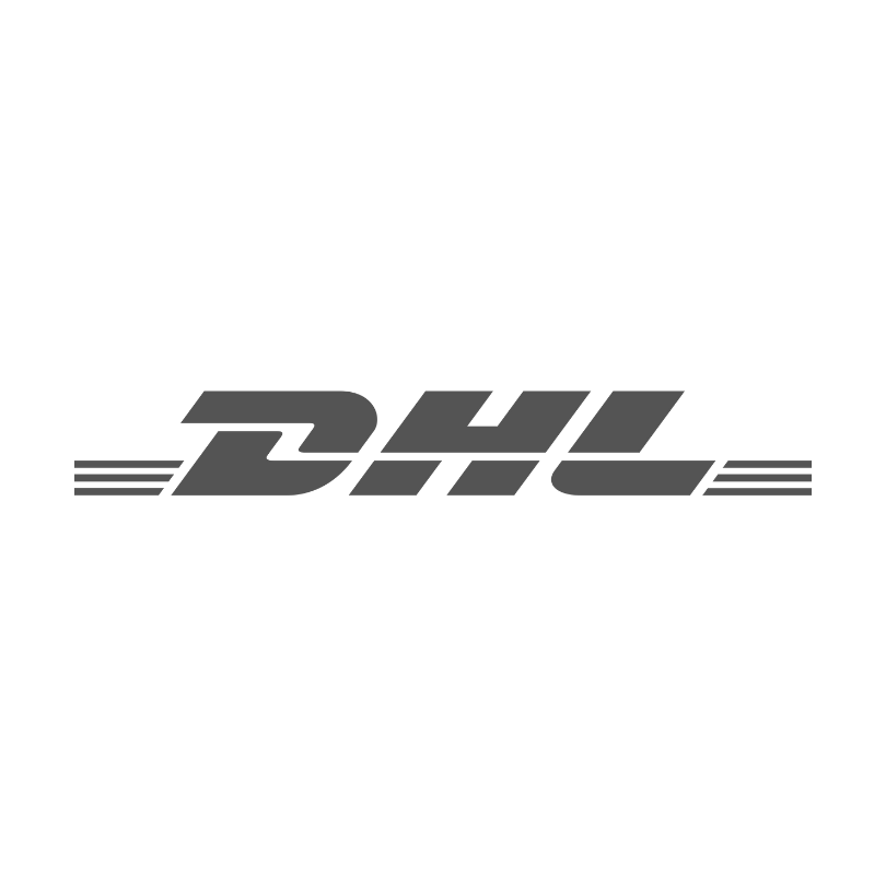 dhl grey logo